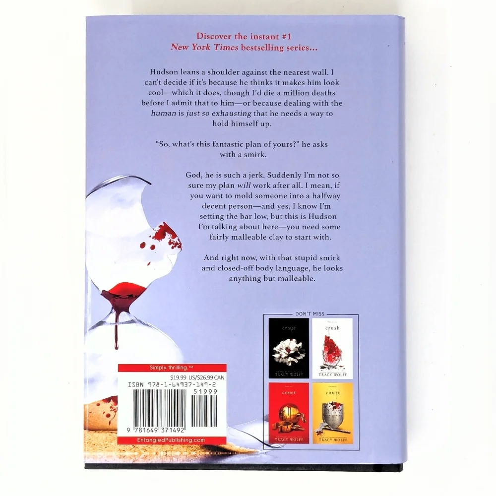 Crave Complete Book Boxed Set Tracy Wolff Fiction Hardcover Collection - Picture 13 of 15